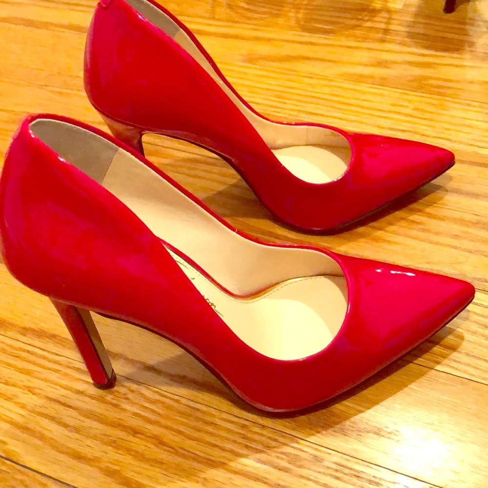Jessica Simpson Red High Heels